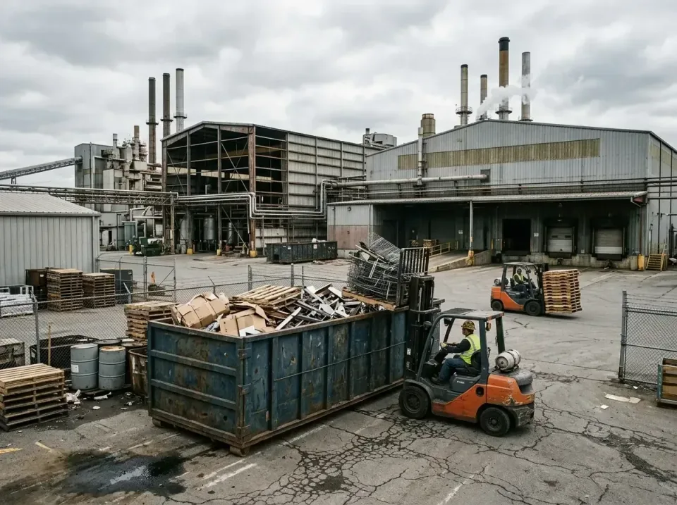 industrial-factory-scrap-conta-003 — frequently asked questions, Cheap Roll-off Dumpster Rentals in Gillespie, IL